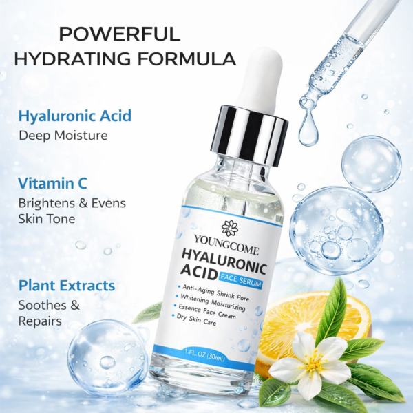 Hyaluronic Acid Facial Essence Deep Moisturizing Facial Skin Essence Korean Skin Care