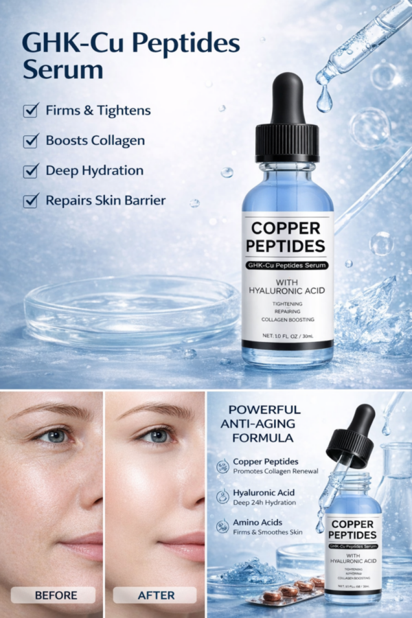 GHKU-CU Copper Peptide Face Serum