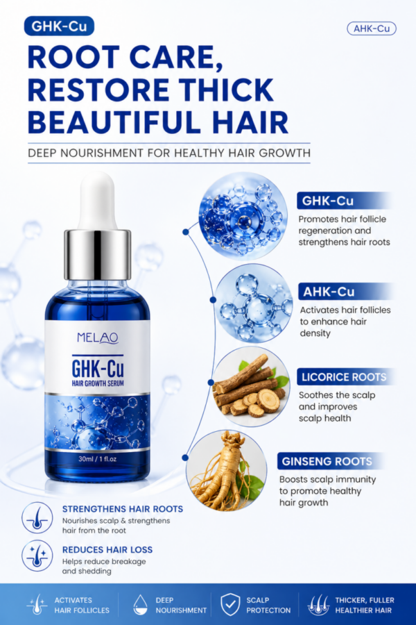 GHK-Cu & AHK-Cu Hair Growth Serum